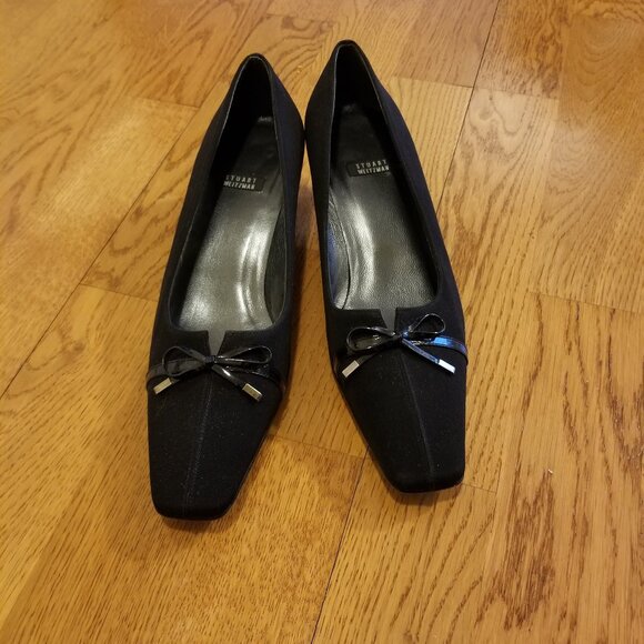 STUART WEITZMAN Vintage Kitten Heels shoes size 7.5 - Picture 1 of 7